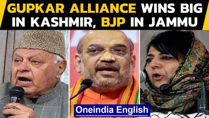 Tải video: J&K local body polls: Gupkar alliance sweeps Kashmir, BJP wins big in Jammu | Oneindia News