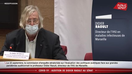 Commission Covid-19 : Le professeur Raoult droit dans ses bottes - Les matins du Sénat (20/12/2020)