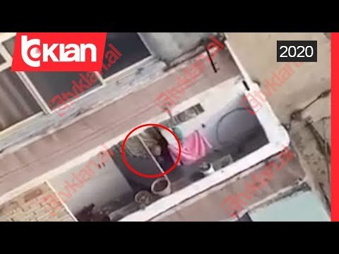 Pamje ekskluzive, momenti kur Lefter Zhidru nxjerr koken ne ballkon para se te vritej nga RENEA