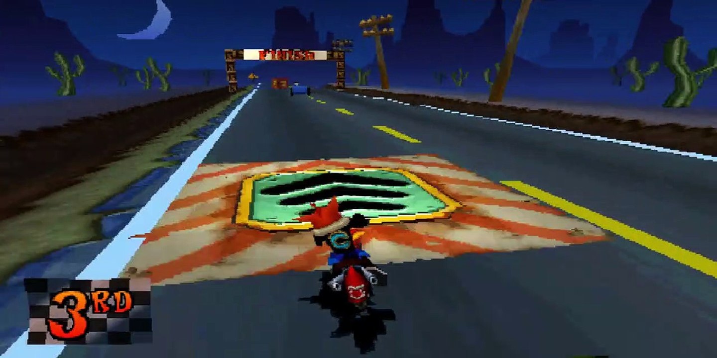 Crash Bandicoot 3 - Road Crash - PLAYSTATION SONY Walkthrough