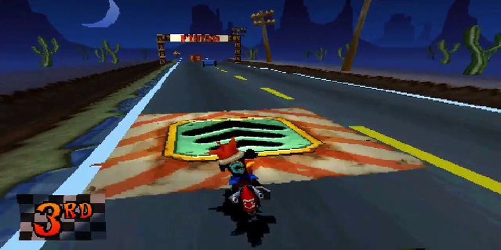 Crash Bandicoot 3 - Road Crash - PLAYSTATION SONY Walkthrough