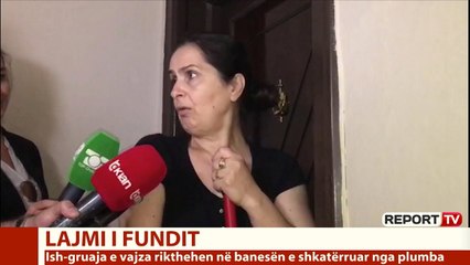 Dyer të bëra shoshë nga plumbat, Report TV LIVE nga Elbasani! Fqinja: Lefter Zhidru bënte sherre