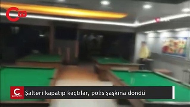 Polis ekipleri, “şalterli kaçış” ile şoke oldu! O anlar kamerada