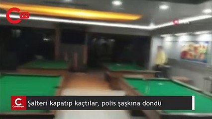 Polis ekipleri, “şalterli kaçış” ile şoke oldu! O anlar kamerada
