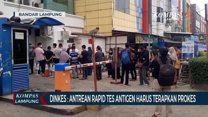 Dinkes : Antrean Rapid Test Antigen Harus Terapkan Protokol Kesehatan