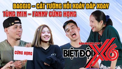 TIN TỨC SAO VIỆT | Baggio - Cát Tường hỏi xoáy đáp xoay khiến Tùng Min - Fanny cứng họng 