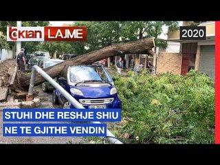 Stuhi dhe reshje shiu ne te gjithe vendin |Lajme-News