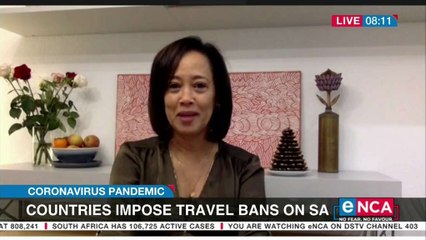 Countries impose travel bans on SA
