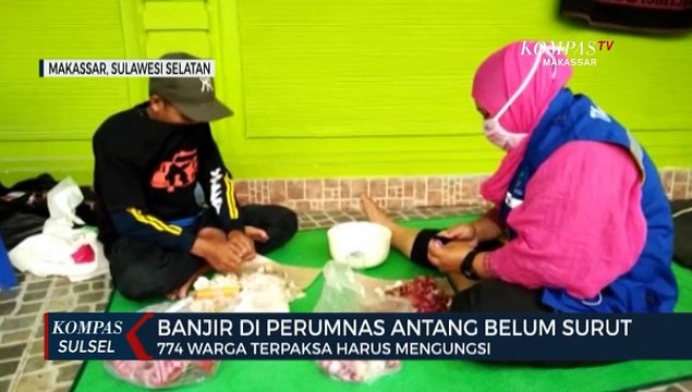 Banjir Di Perumnas Antang Belum Surut 774 Warga Terpaksa Harus Mengungsi
