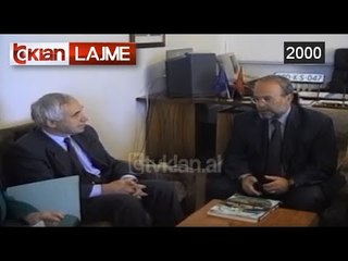 Kryetari i PS Nano takohet me ish-presidentin bullgar Zhelio Zhelev - (28 Tetor 2000)