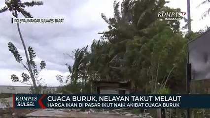 Harga Ikan Di Pasar Ikut Naik Akibat Cuaca Buruk