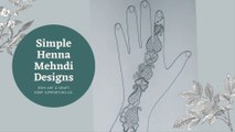 Simple Flower, easy, beautiful #henna #mehndi designs and classes by eshi art and (&) Craft.