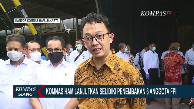 Lanjuti Penyelidikan Insiden Penembakan Anggota FPI, Komnas HAM Periksa Barang Bukti