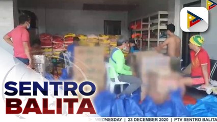 Mga nasalanta ng bagyong #VickyPH sa Surigao del Sur, nakatanggap ng tulong mula sa LGU