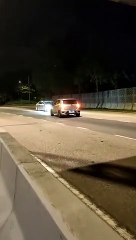 In Johor, cop nabbed for driving drunk and against traffic