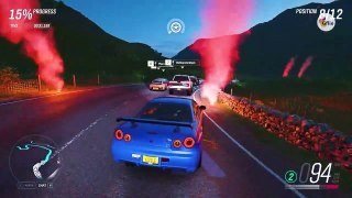 THE HIGHLAND CHARGE - Nissan GT-R _ Forza Horizon 4 - Gameplay