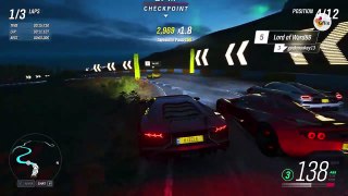 MOORLAND SUPER CIRCUIT - Lamborghini Aventador 16 _ Forza Horizon 4 - Gameplay