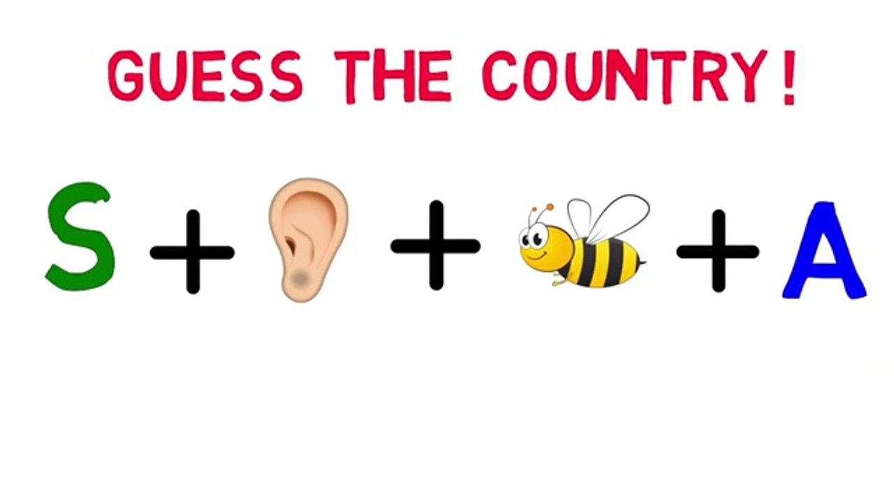 Can You Guess The Country By Emoji? | Emoji Challenge | Emoji Puzzles Discover The Science - video Dailymotion