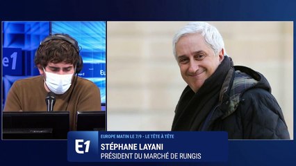 "Il n'y aura aucune pénurie" à Rungis après la suspension du trafic avec le Royaume-Uni
