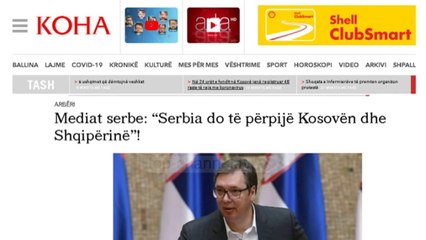 Top News - Mediat në Serbi/ `Do përpijmë Kosovën e Shqipërinë`
