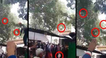 Sitapur में आसमान से अचानक बरसने लगे 500-500 के नोट, देखकर लोगों में मच गई लूटने की होड़