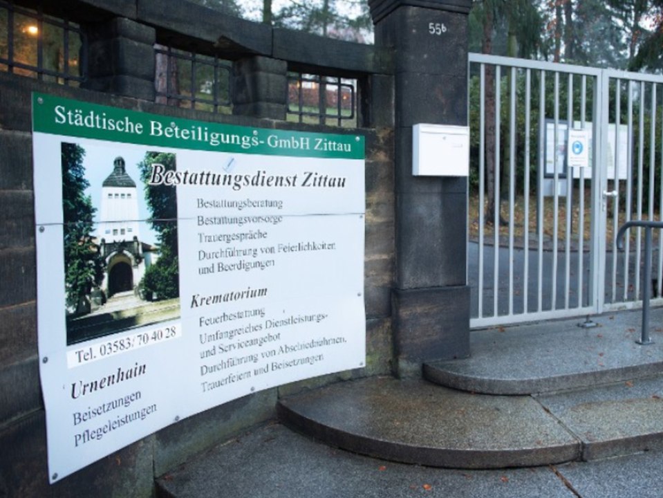 Zu viele: krematorium in zittau muss leichen auslagern