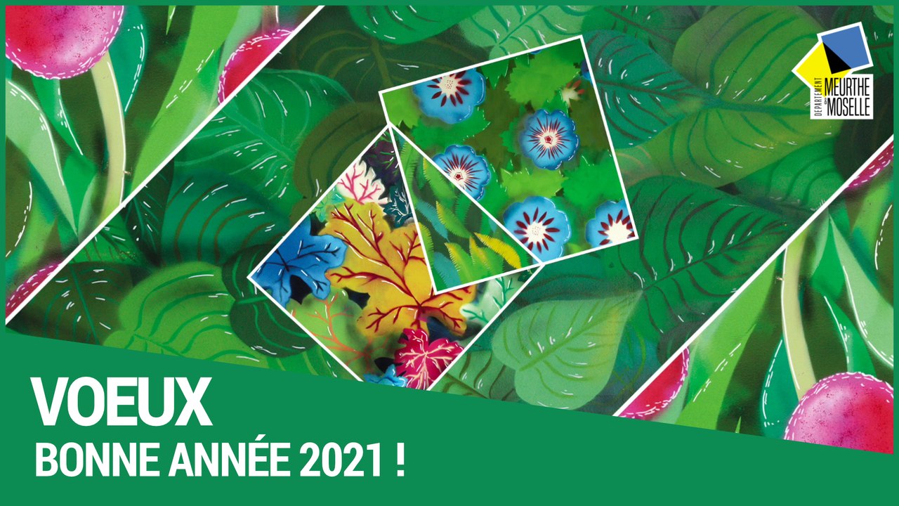 Meilleurs voeux du conseil départemental  de Meurthe-et-Moselle pour l'année 2021