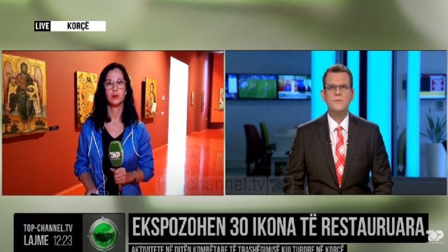 Ekspozohen 30 ikona të restauruara/ Aktivitete në ditën kombëtare të trashëgimisë kulturore në Korçë