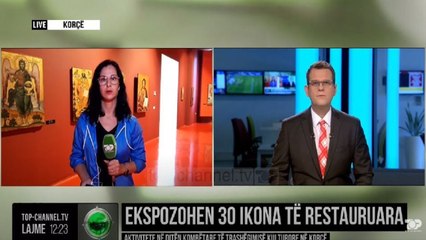 Ekspozohen 30 ikona të restauruara/ Aktivitete në ditën kombëtare të trashëgimisë kulturore në Korçë