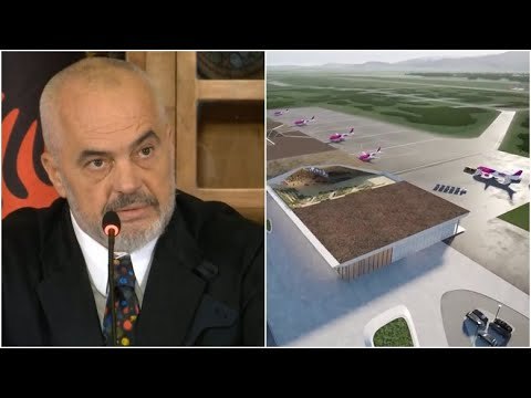 Report TV -Rama: Në aeroportin e Kukësit do i sjell vetë kuksianët e Londrës të votojnë PD-në, falas