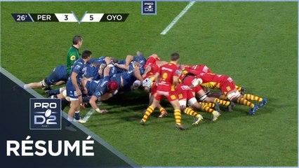 PRO D2 - Résumé Colomiers Rugby-USA Perpignan: 23-18 - J8 - Saison 2020/2021