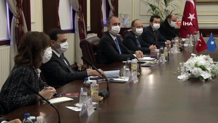 Adalet Bakanı Gül, Somali'li mevkidaşıyla bir araya geldi