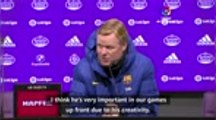 Messi remains happy at Barca - Koeman