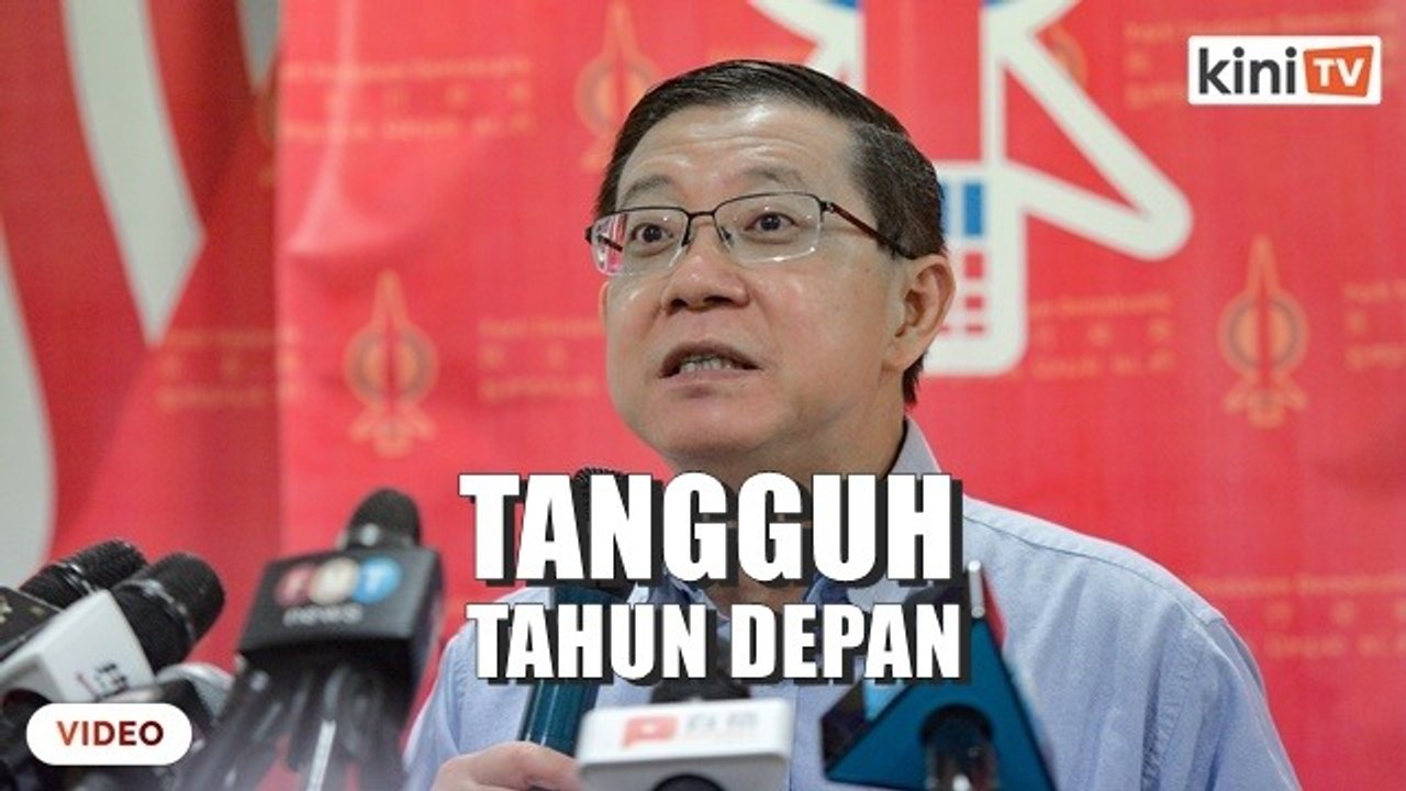 Polis tangguh rakam kenyataan Guan Eng tahun depan