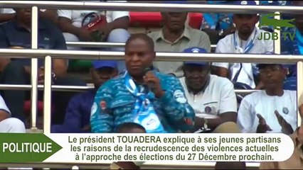 ELECTION EN CENTRAFRIQUE : TOUADERA PREND LA PAROLE FACE AU MOUVEMENT CITOYEN