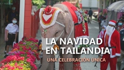 Una celebración de Navidad única en Tailandia