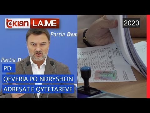 PD: Qeveria po ndryshon adresat e qytetareve | Lajme - News