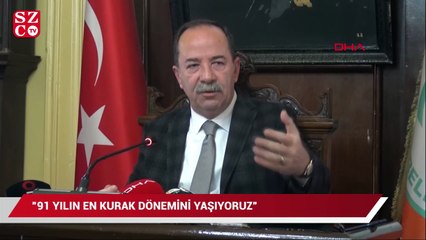 "Trakya son 91 yılın en kurak dönemini yaşıyor"