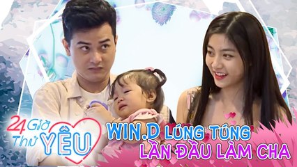 TIN TỨC SAO VIỆT | Win.D xanh mặt lần đầu LÀM CHA - ngỡ ngàng khi Nam Phương DỖ CON xuất sắc 