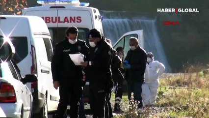 Dere yatağında tabancayla vurulmuş erkek cesedi bulundu