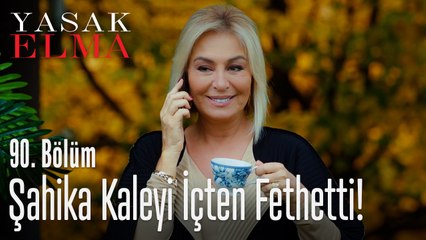 Şahika kaleyi içten fethetti - Yasak Elma 90. Bölüm