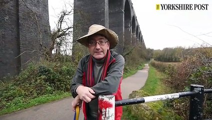Conisbrough Viaduct walk with Andrew White