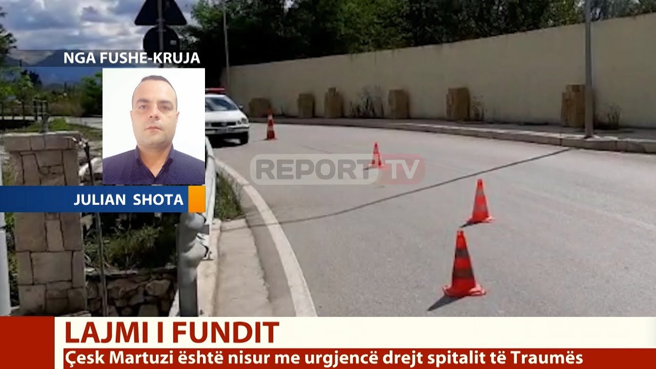 Tentoi t'i ikë postbllokut të policisë, makina përplas efektivin në aksin Fushë Krujë - Laç!