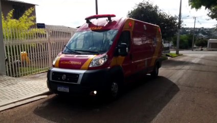 Motociclista de 20 anos fica ferido em acidente no Brasmadeira