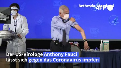 US-Virologe Fauci erhält Corona-Impfstoff von Moderna