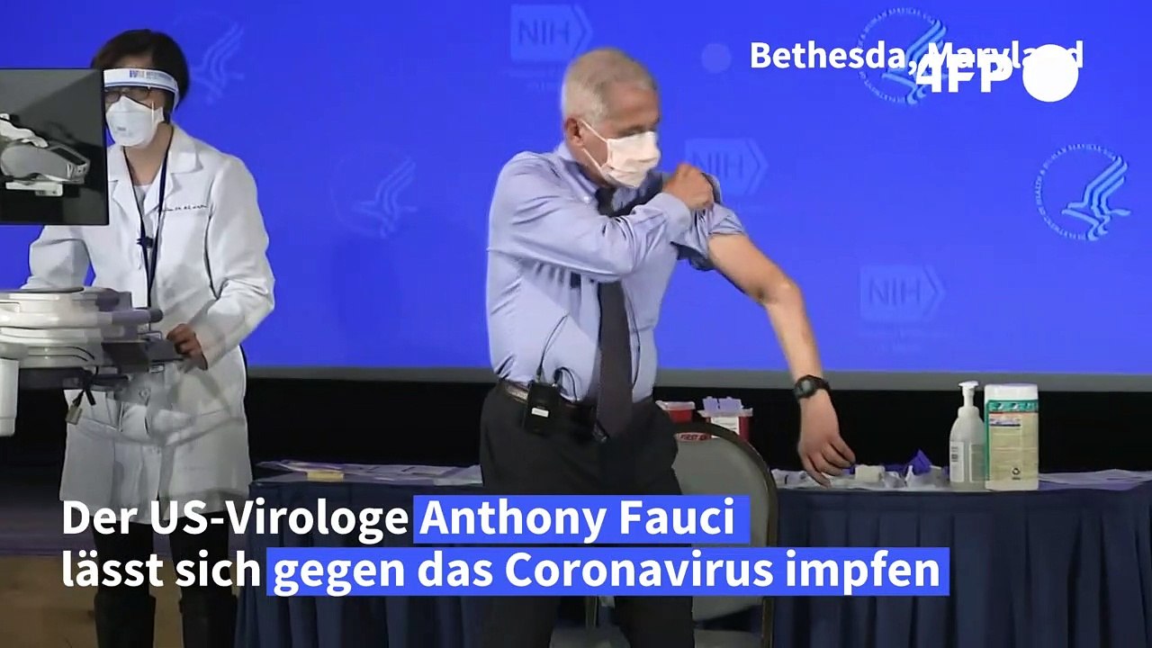 US-Virologe Fauci erhält Corona-Impfstoff von Moderna