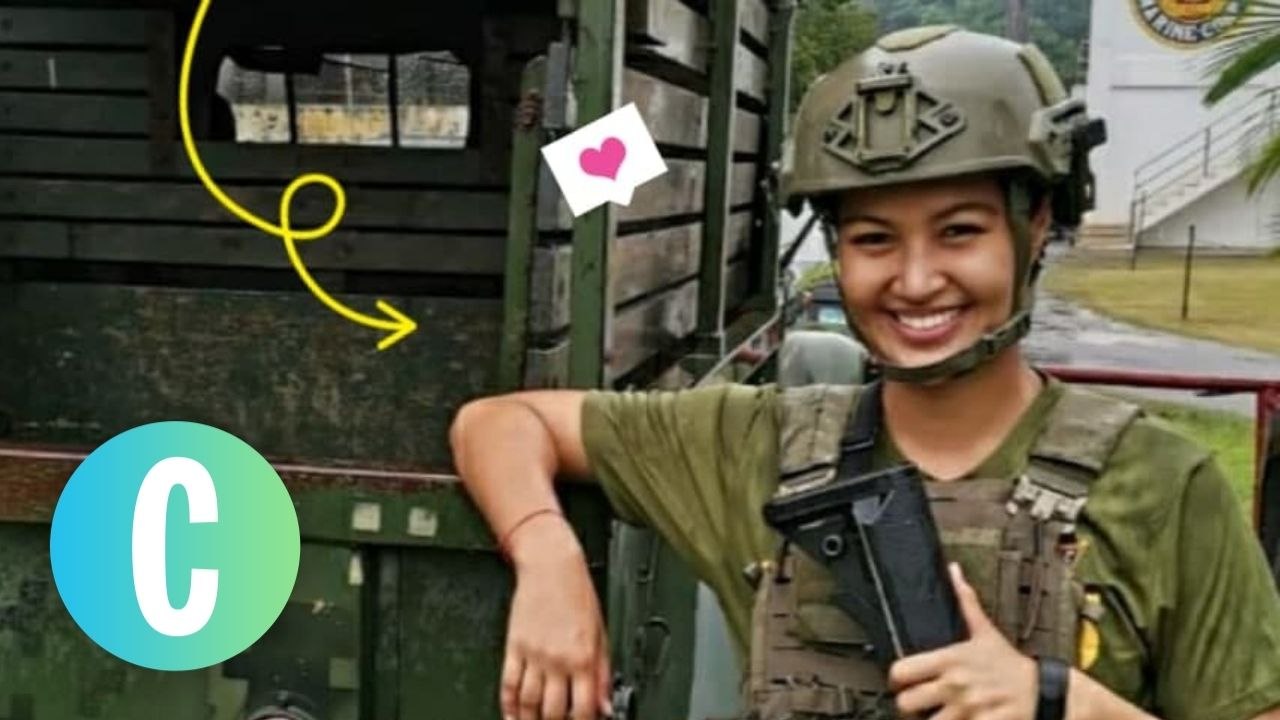 Winwyn Marquez Finished Her Marine Reservist Training At The *TOP* Of Her Class