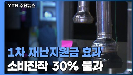 1차 재난지원금, 소비진작 효과 30% 머물러..."피해계층 선별지원해야" / YTN