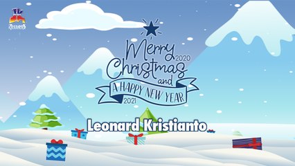 Merry Christmas And Happy New Year : Leonard Kristianto