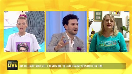 Ina Kollçaku tregon nëse do dilte me një biseksual - Shqipëria Live 2 Tetor 2020